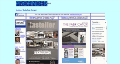 Desktop Screenshot of profinder.eu